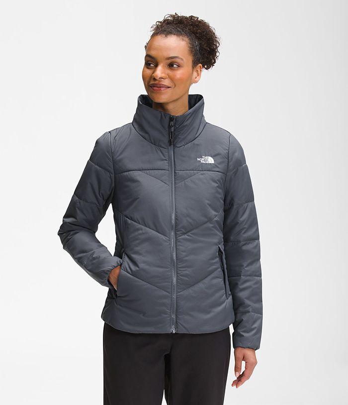 The North Face Womens Puffer Jacket Explore Farther 935SNLWPR - Grey